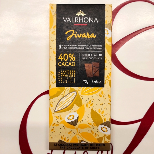 Valrhona tavoletta Jivara 40% - Mariage de Grands Crus