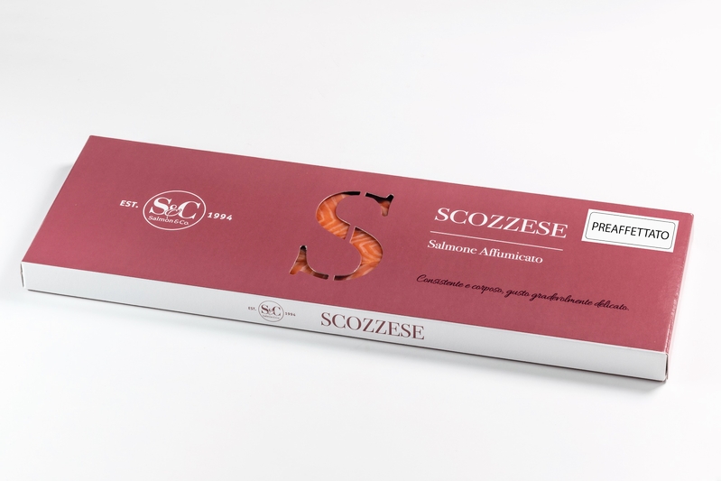 Salmone scozzese S&C tagliato - 800 g